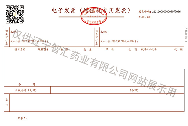 電子發(fā)票（增值稅專用發(fā)票）